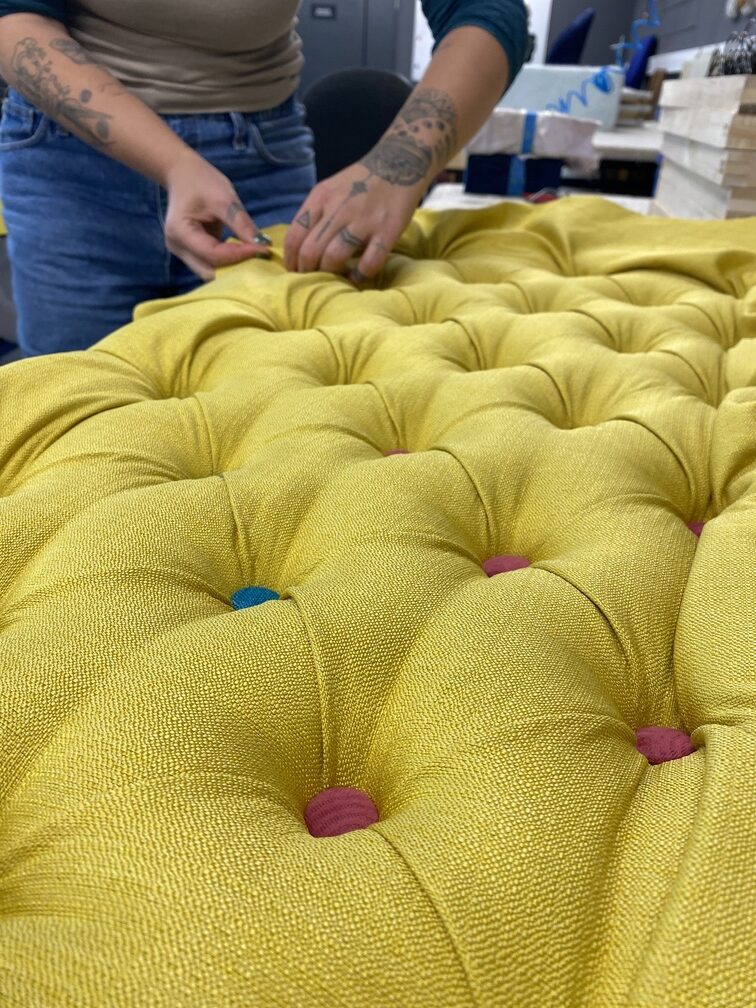 pikowanie głębokie chesterfield