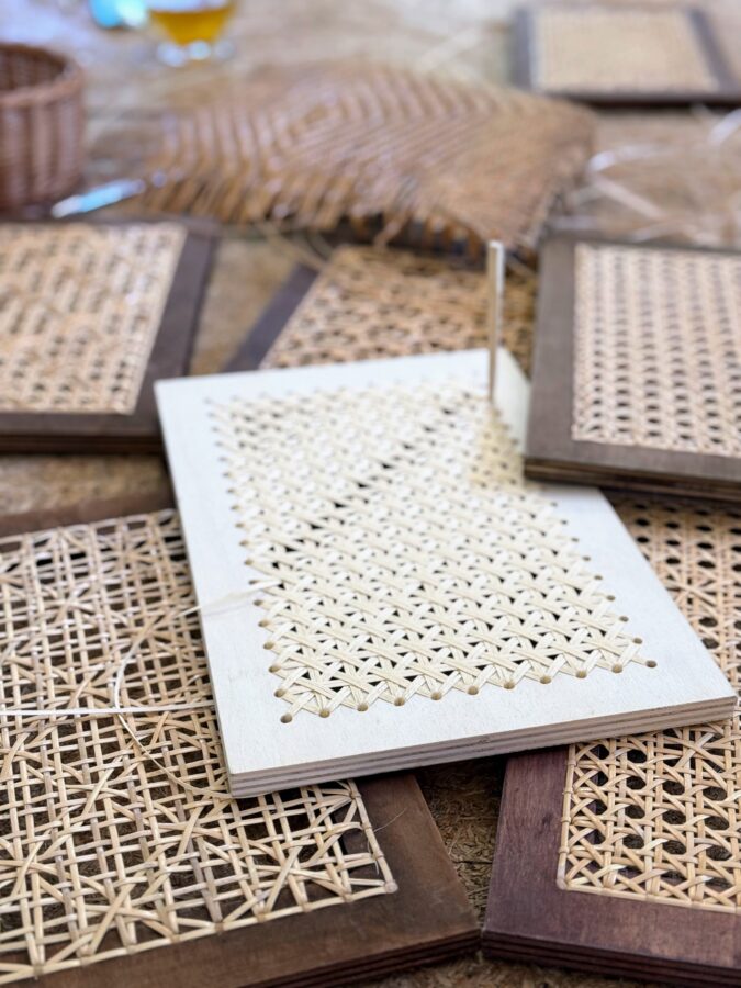 warsztaty wyplatania rattanu