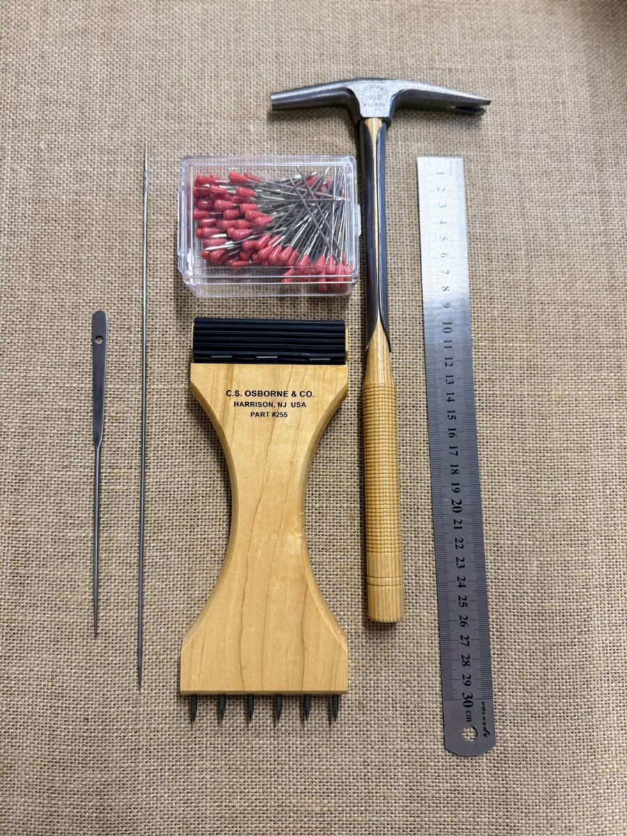 Zestaw narzędzi tapicerskich