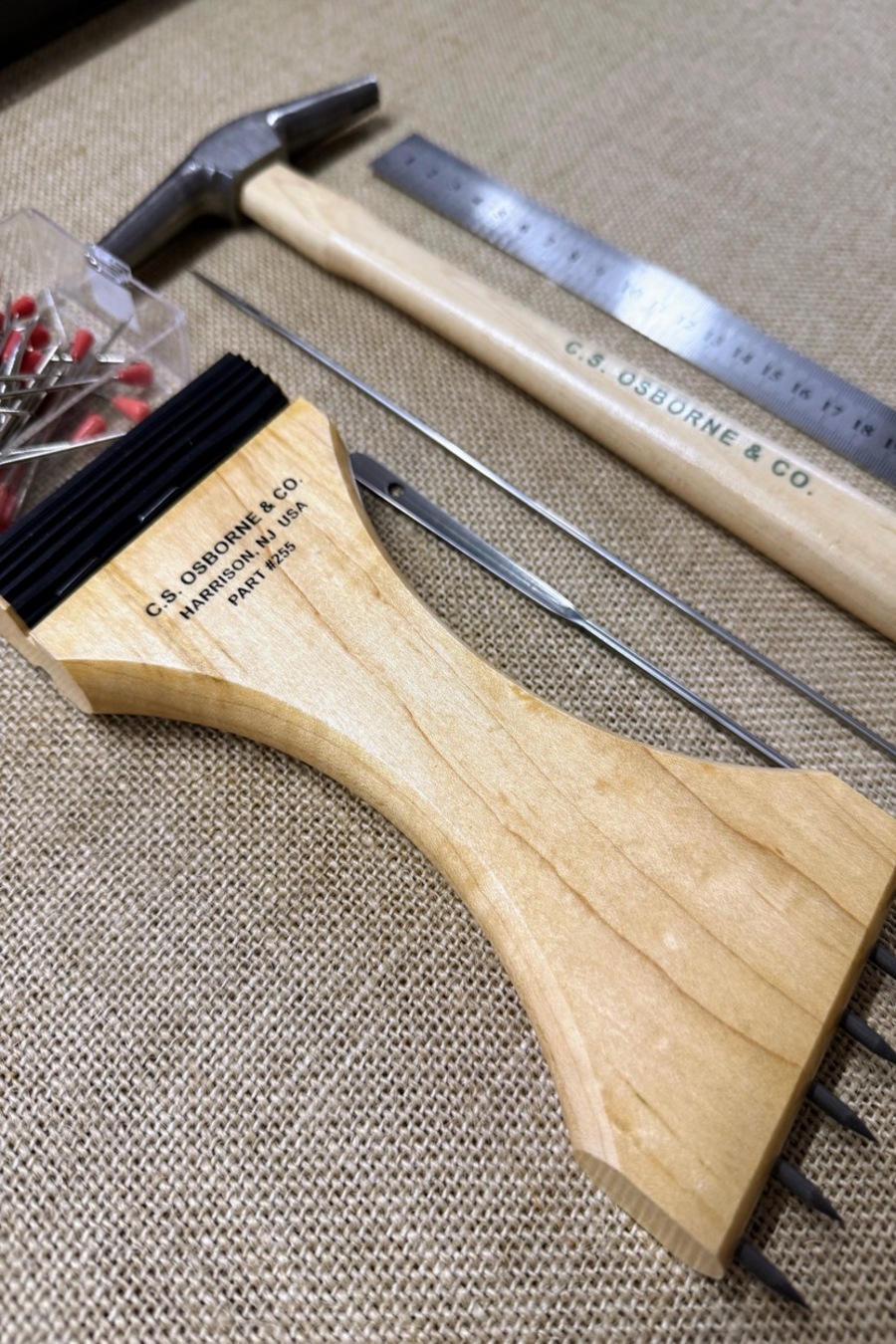 Zestaw narzędzi tapicerskich