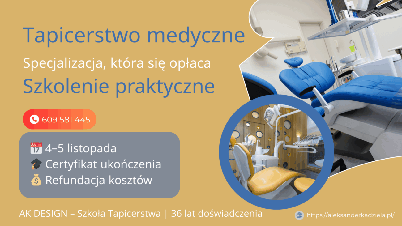 mobilne tapicerstwo medyczne